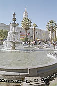 Arequipa, Plaza de Armas with Tuturut fountain